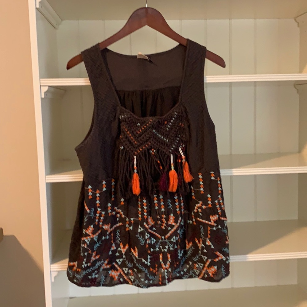 Anthropologie Akemi + Kin Crochet Top
